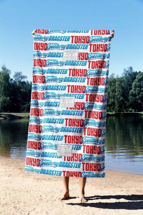 Mijölnir Speed Way 70 Toalla de Playa 70 x 130 cm Multicolor 70% Poliéster / 30% Poliamida